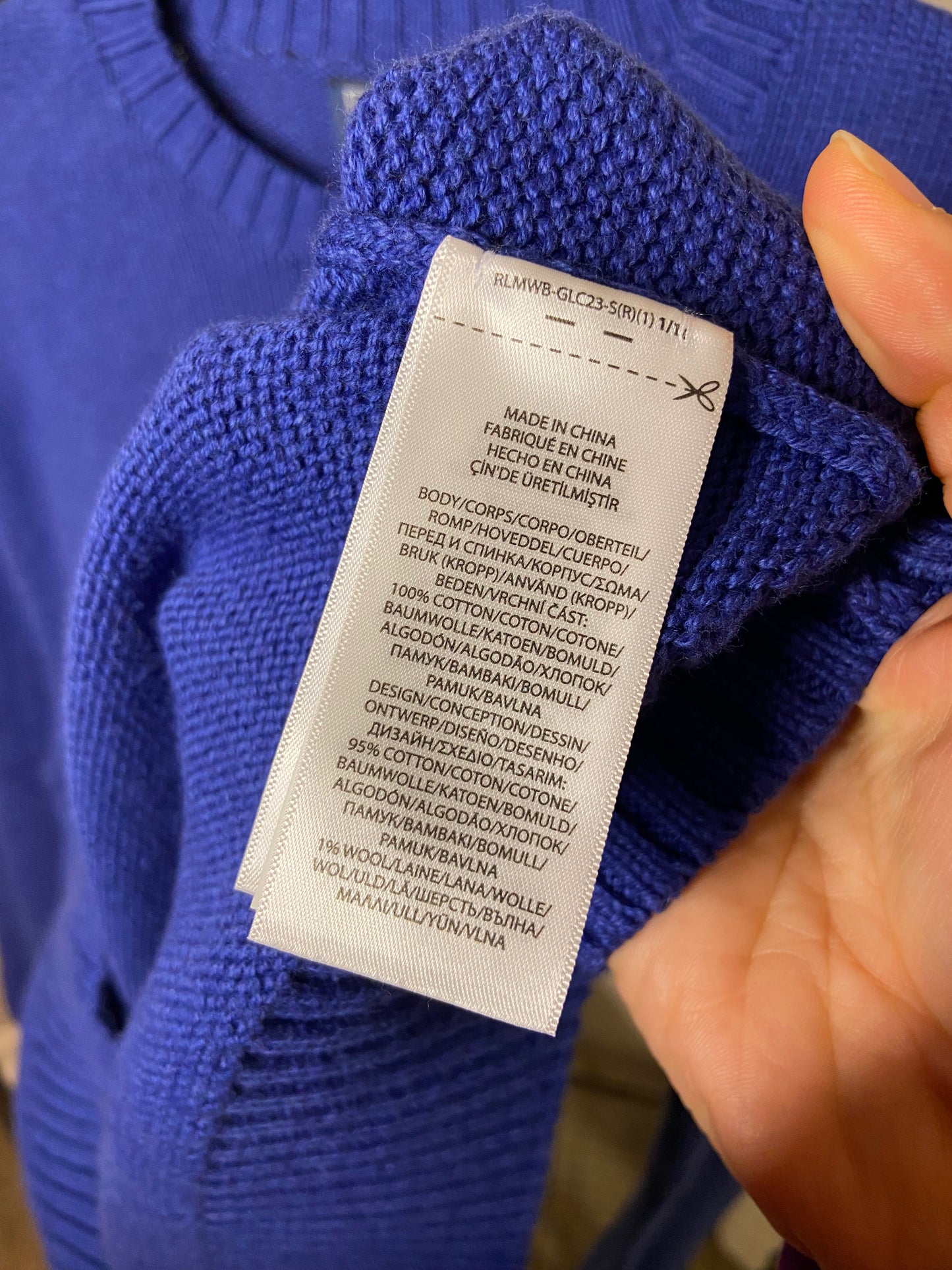 Polo Ralph Lauren Bear Sweater size M