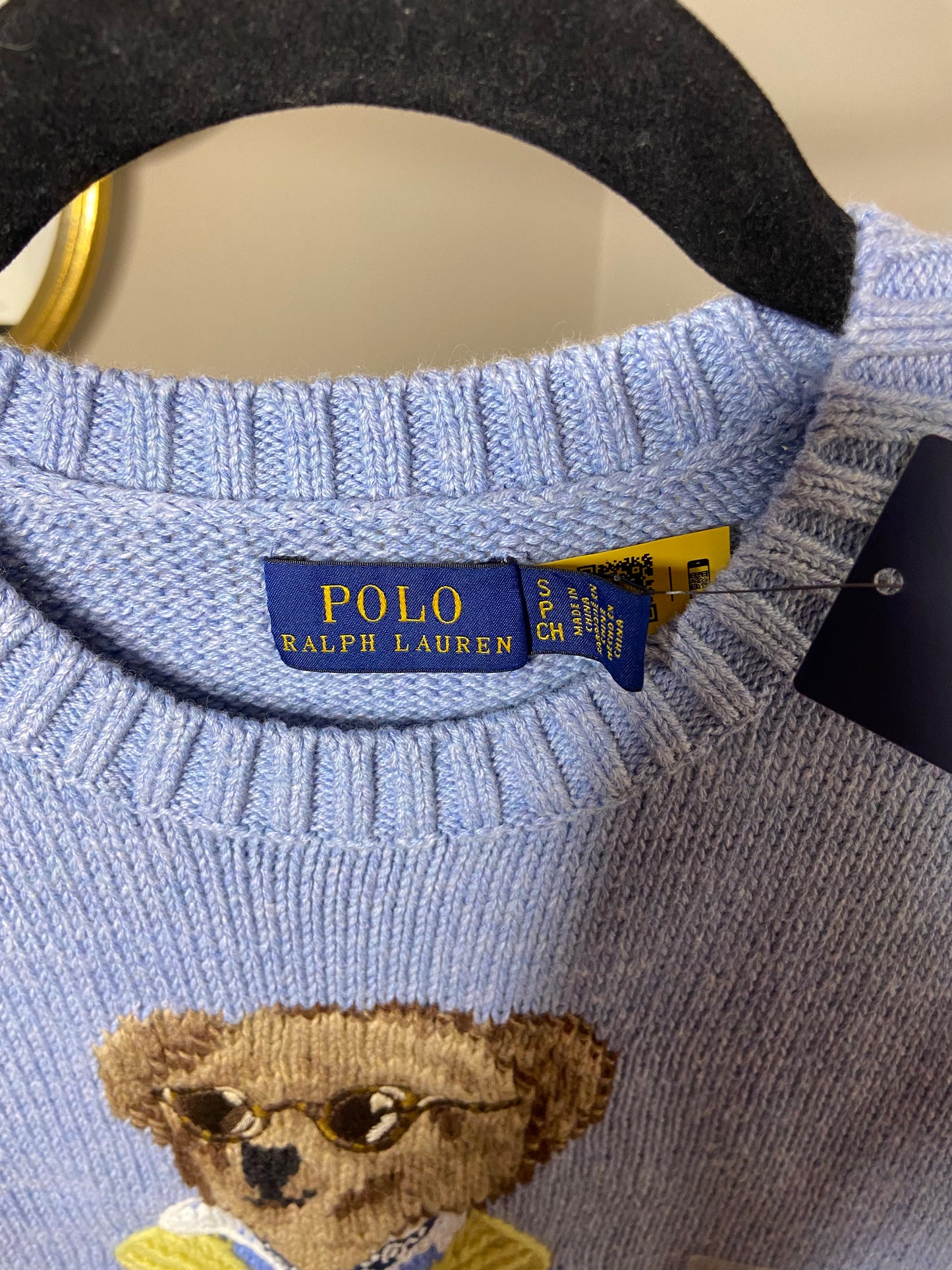 Polo Ralph Lauren Bear Sweater size S