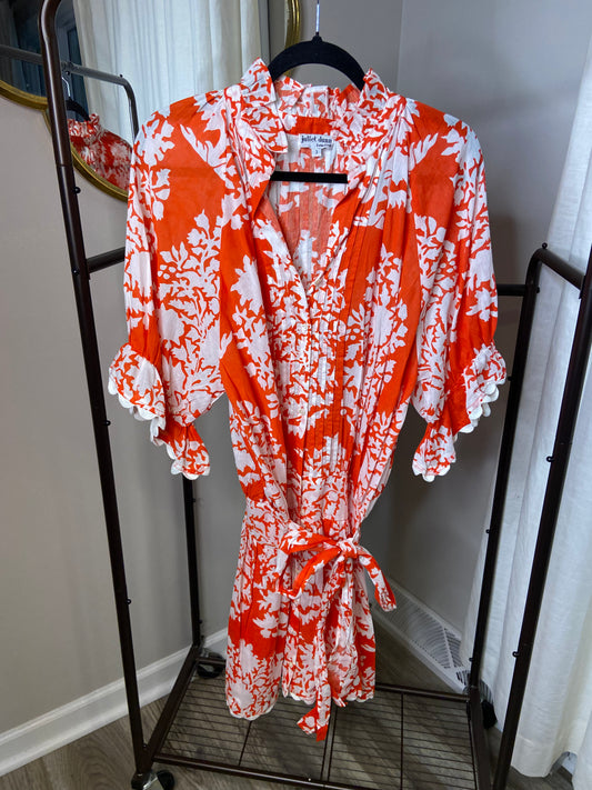 Juliet Dunn Blouson Mini Dress size 3 (8/10)