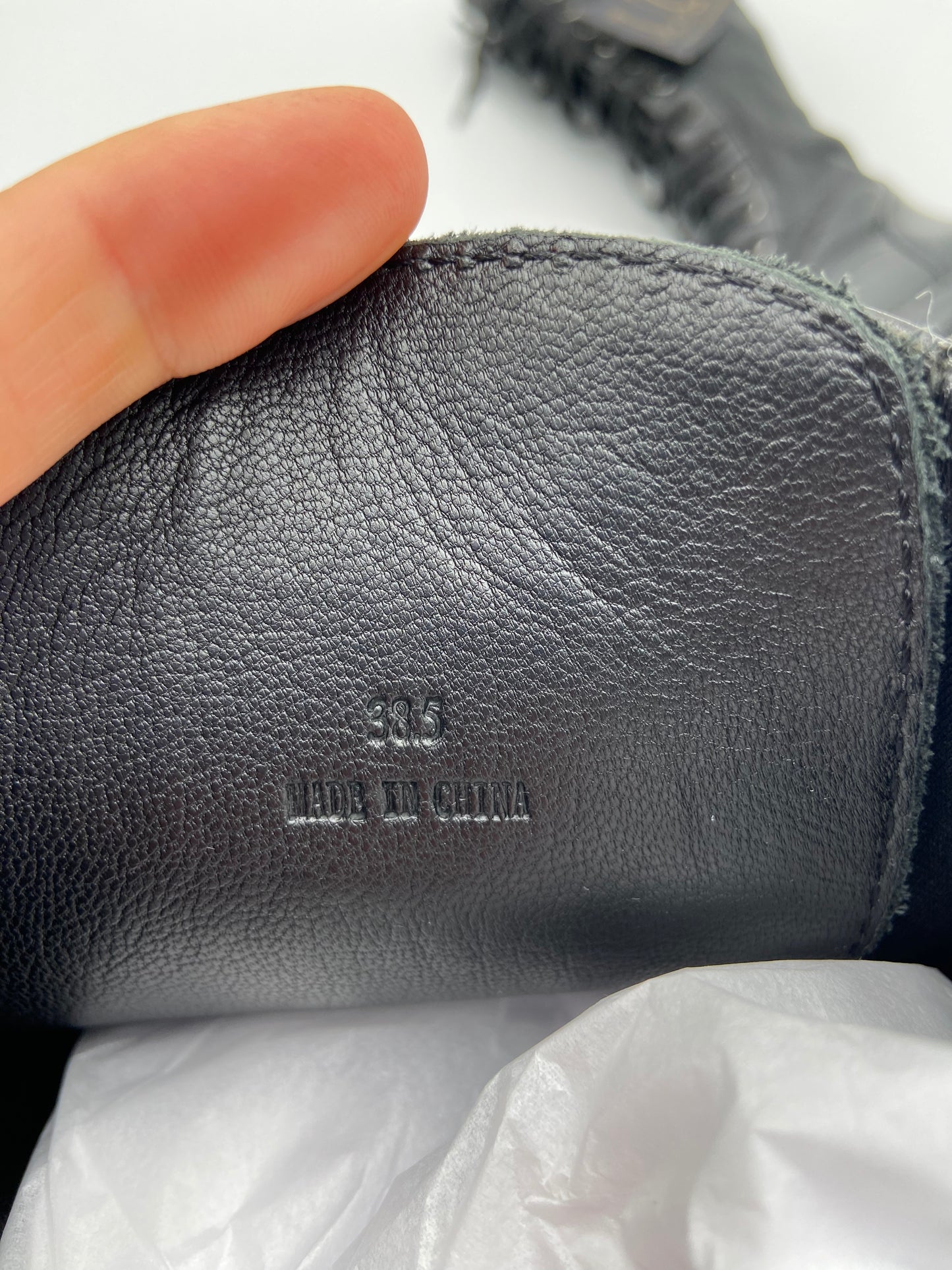 Rag and Bone Shiloh Tall Combat Boots size 38.5