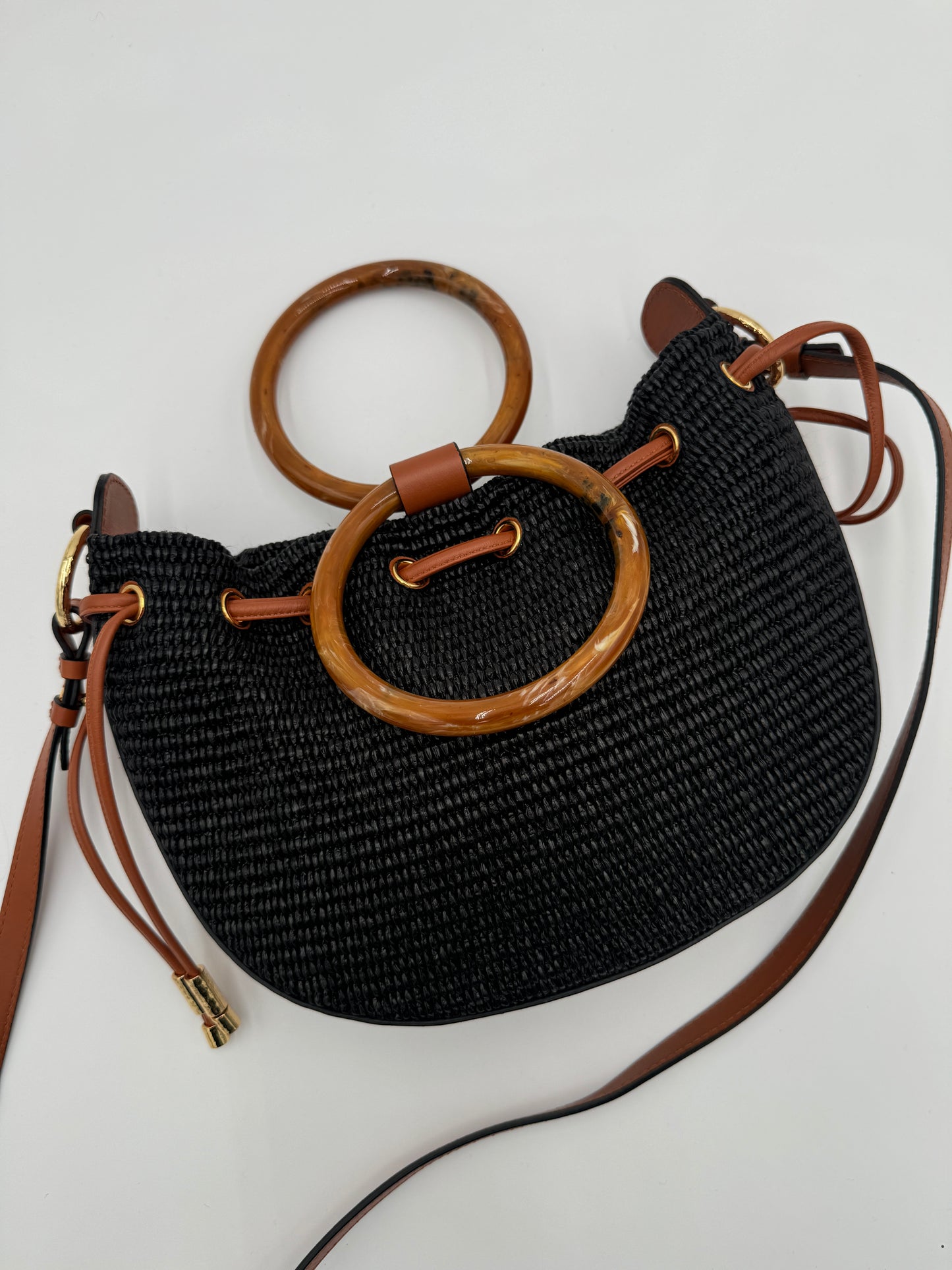 Ulla Johnson Valeria Small Bamboo Crossbody Bag