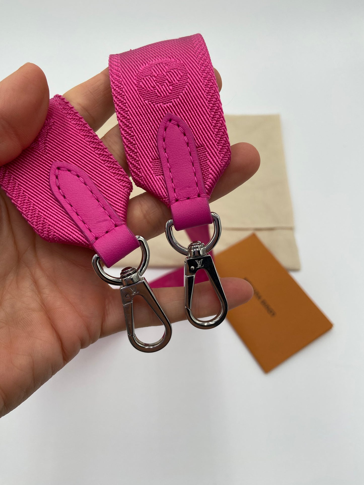 Louis Vuitton Calfskin Bubblegram Over The Moon Miami Pink Bag