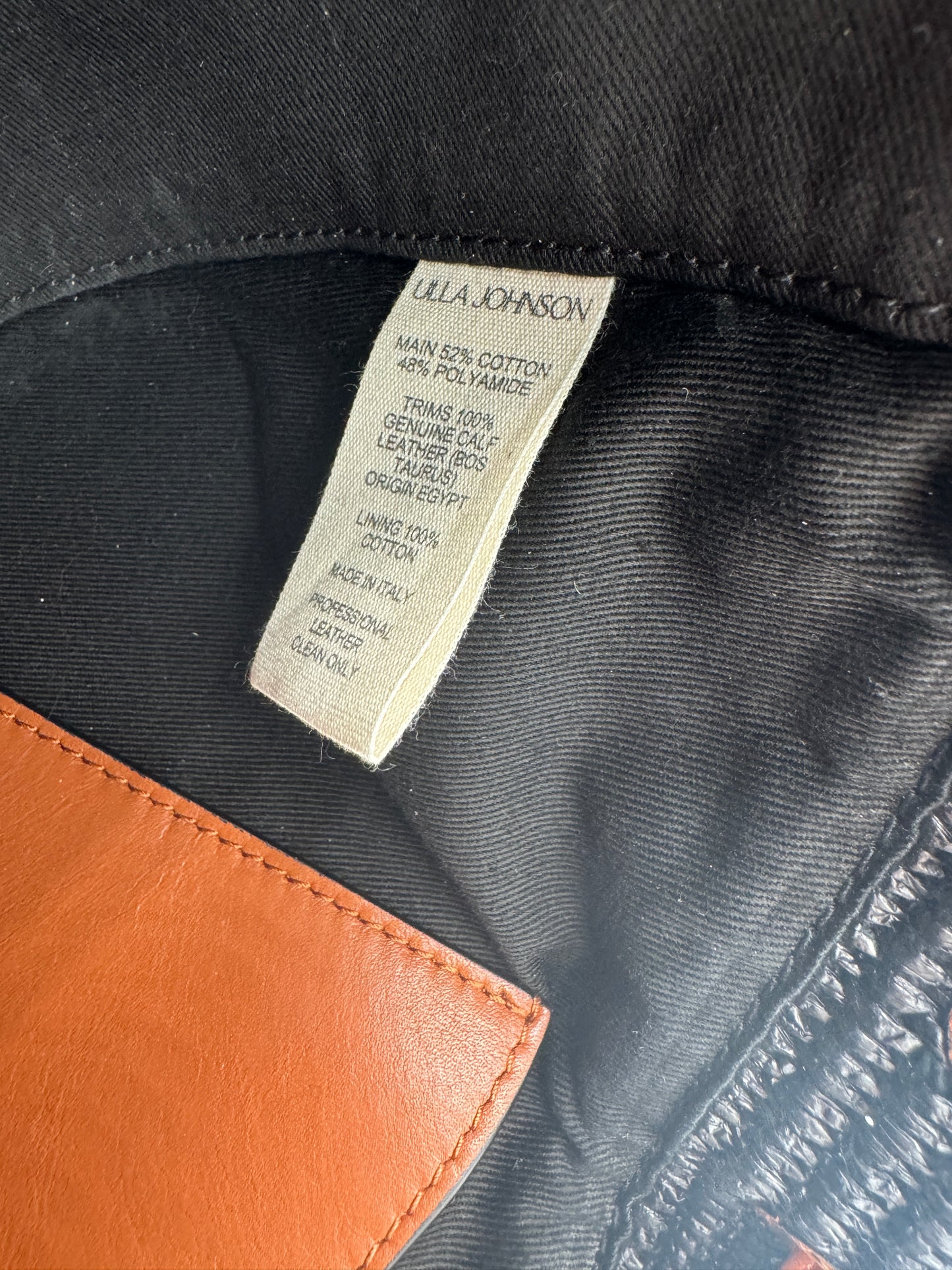 Ulla Johnson Valeria Small Bamboo Crossbody Bag