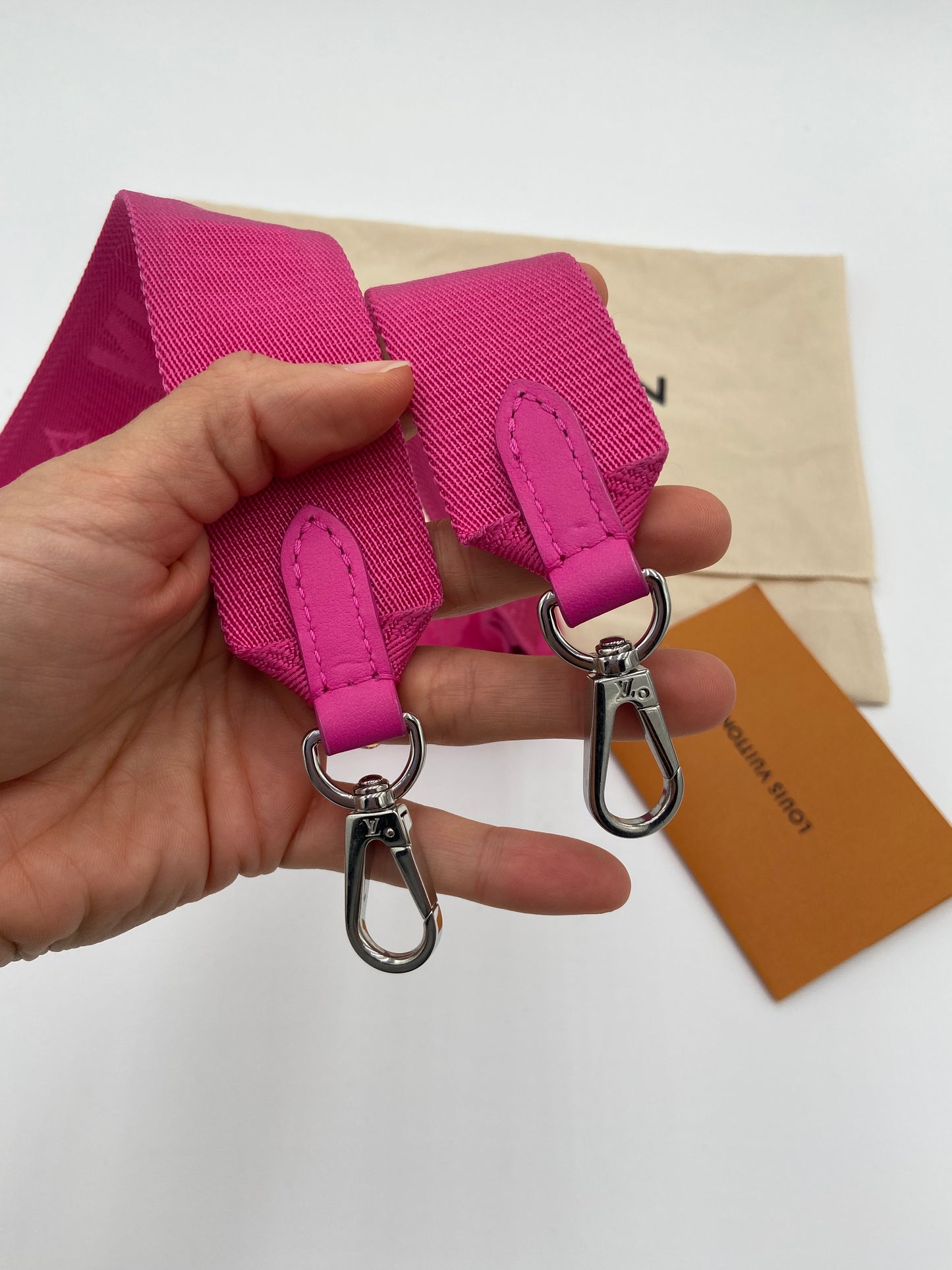 Louis Vuitton Calfskin Bubblegram Over The Moon Miami Pink Bag