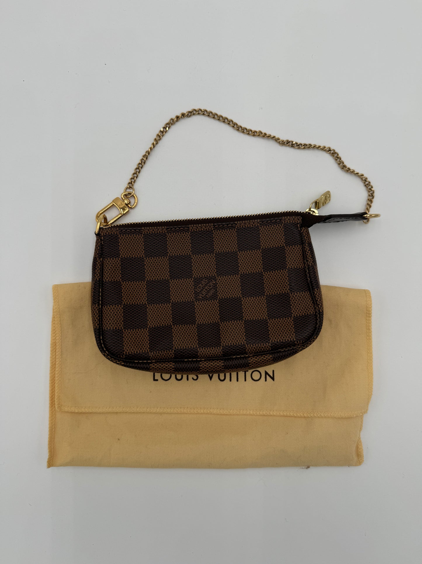 Louis Vuitton Damier Ebene Mini Pochette Accessories