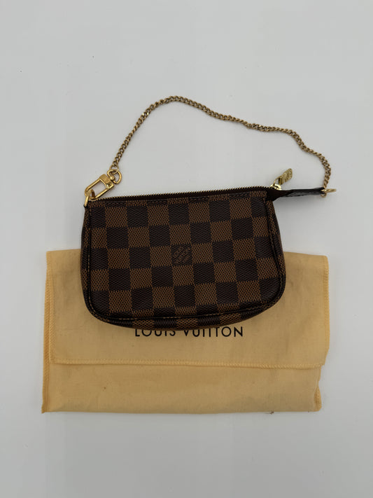 Louis Vuitton Damier Ebene Mini Pochette Accessories