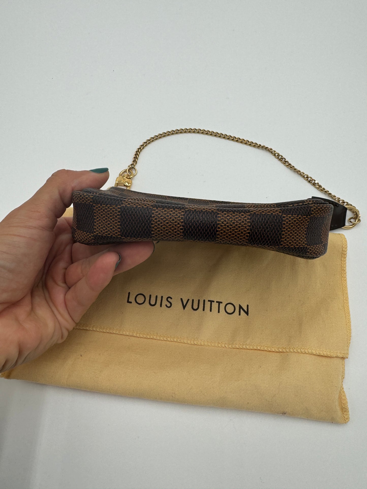 Louis Vuitton Damier Ebene Mini Pochette Accessories