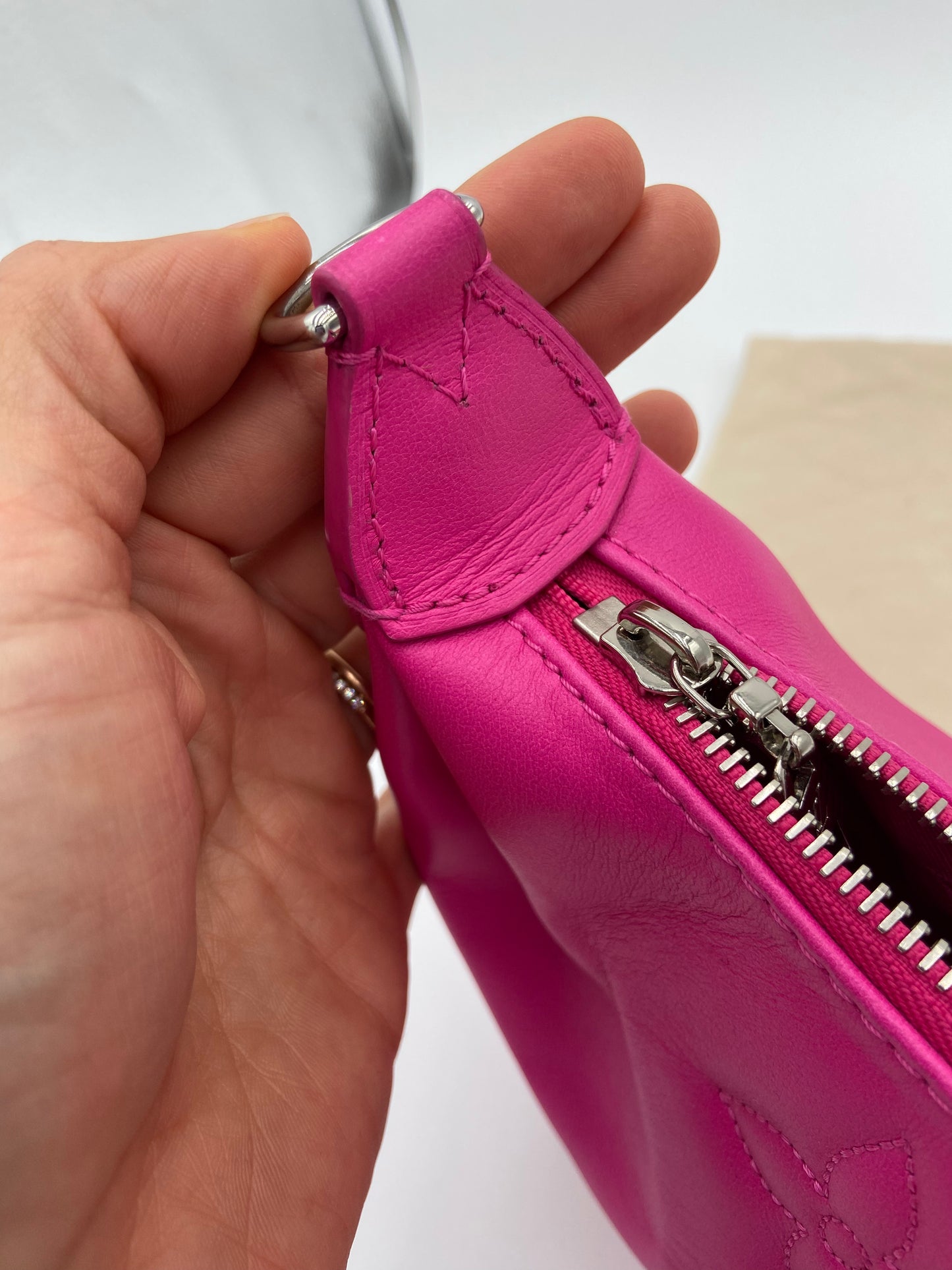 Louis Vuitton Calfskin Bubblegram Over The Moon Miami Pink Bag