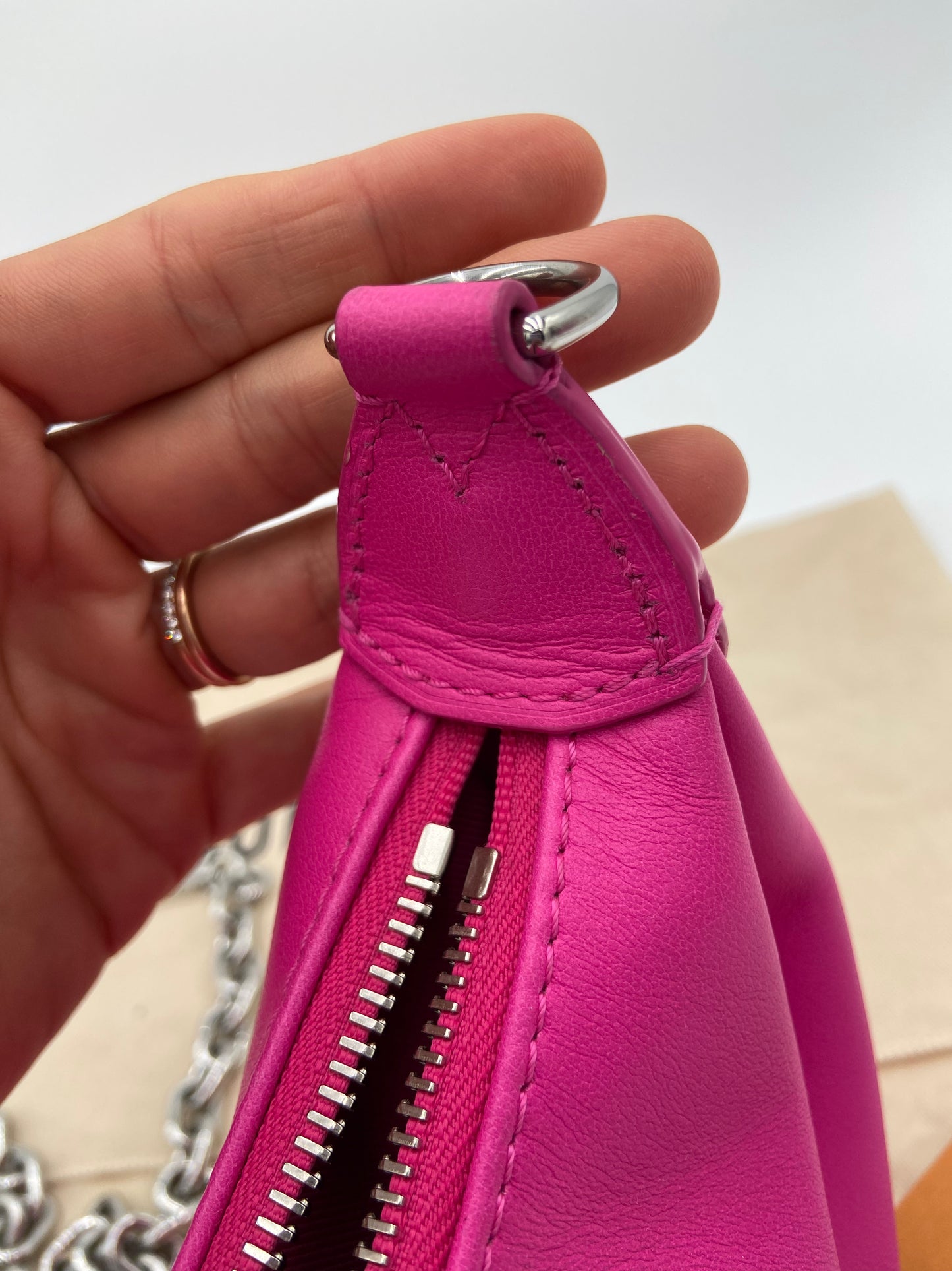 Louis Vuitton Calfskin Bubblegram Over The Moon Miami Pink Bag