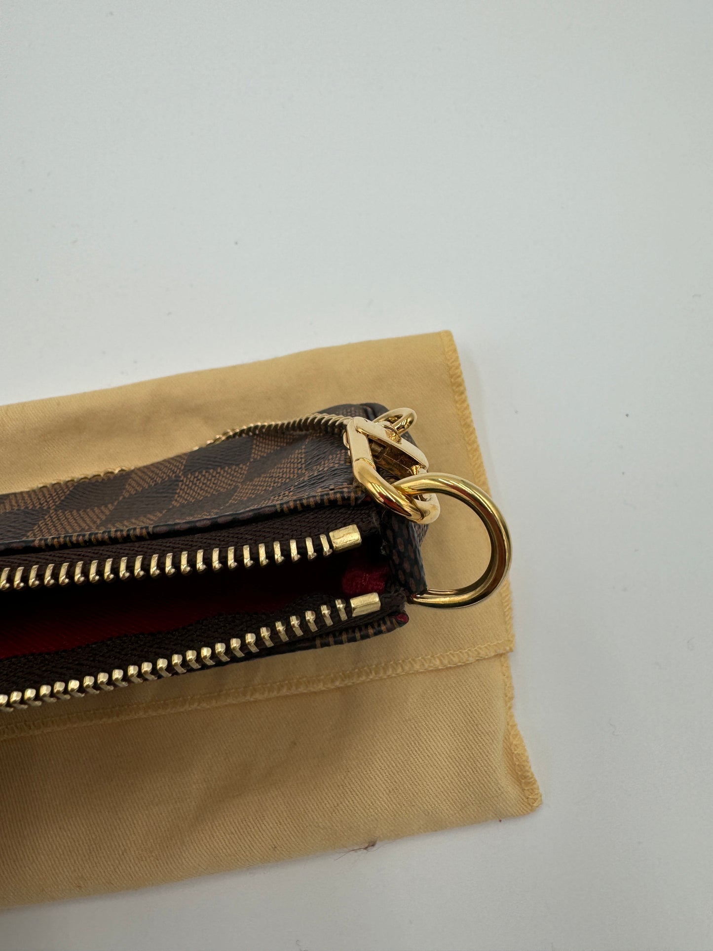 Louis Vuitton Damier Ebene Mini Pochette Accessories