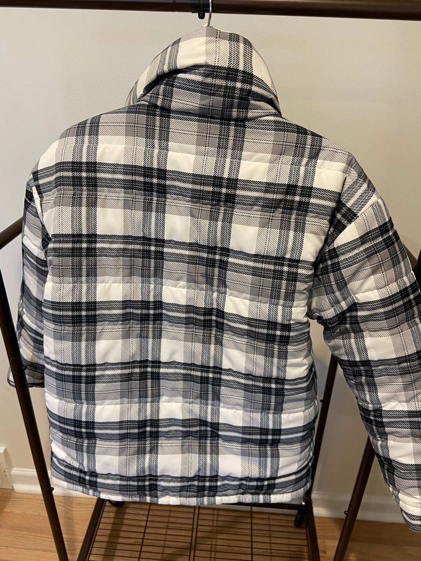 Johnny Was Ivory Dreamer Puffer Jacket Reversible size XS