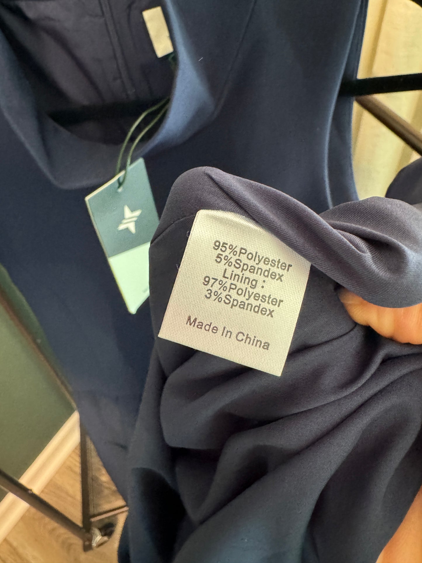 Tuckernuck Aerin Dress Navy Blue size S