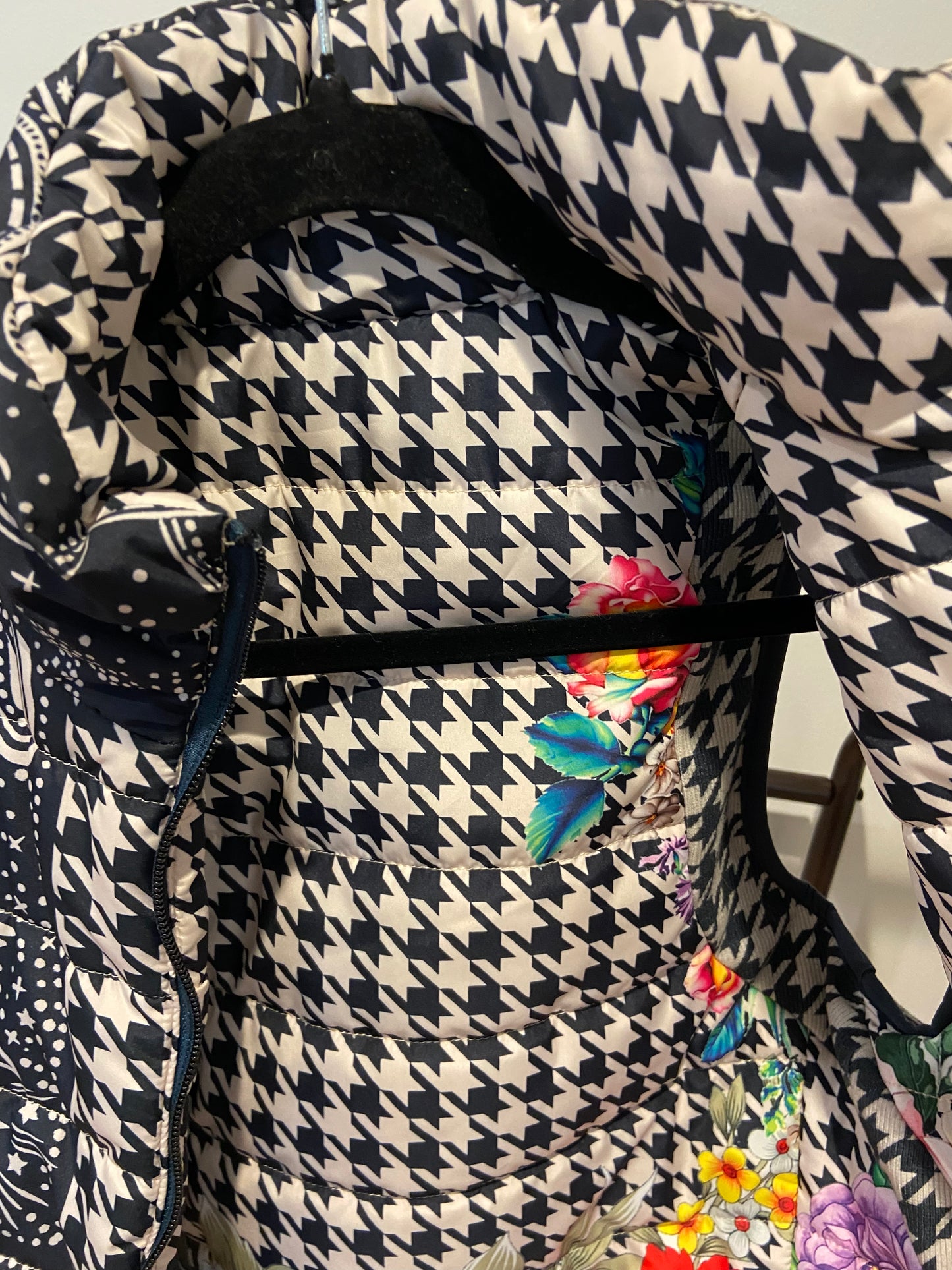 Johnny Was Sasha Puffer Vest Reversible size XS