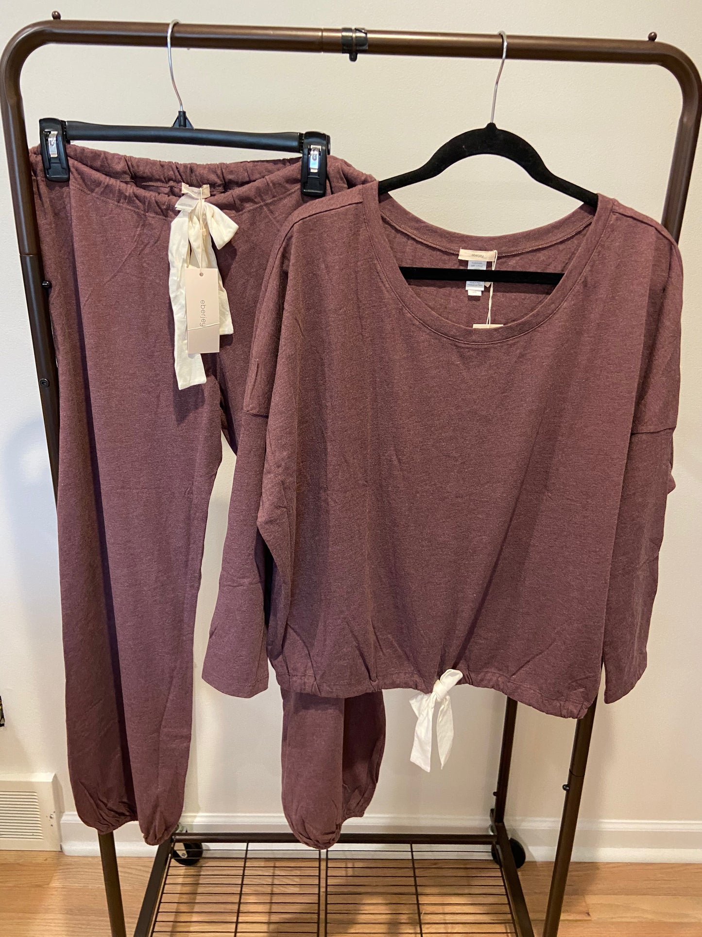 Eberjey Gisele Modal Slouchy PJ Set size L