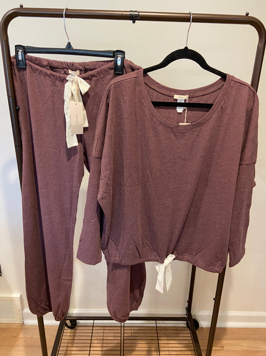 Eberjey Gisele Modal Slouchy PJ Set size L