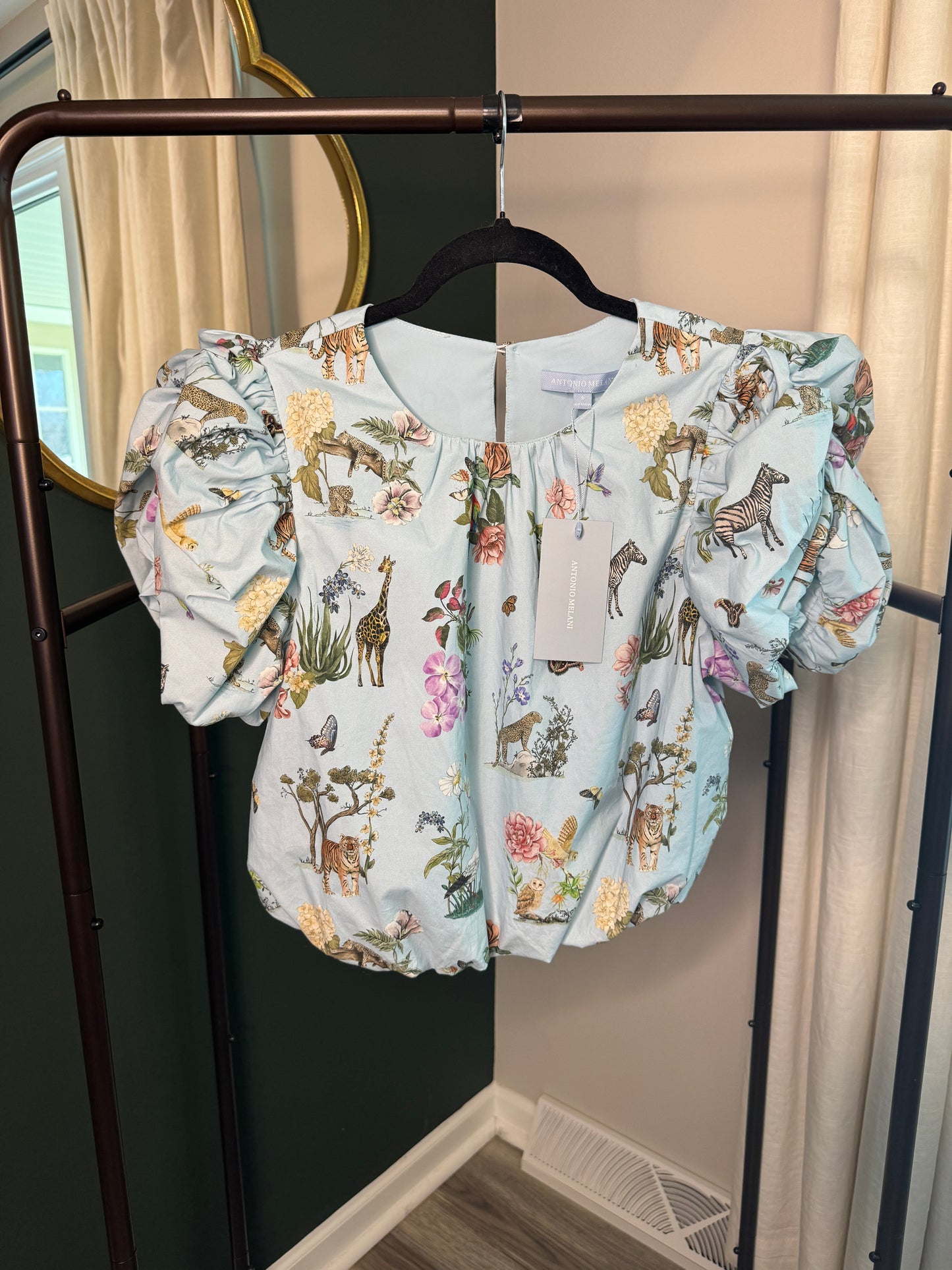 Antonio Melani x Jennifer Sumko Kip Bay Top size 6