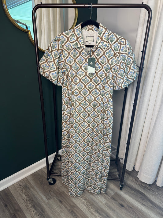 Tuckernuck Delaney Midi Dress size L