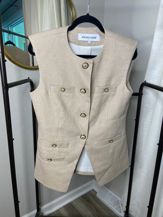 Veronica Beard Tamara Vest size 8