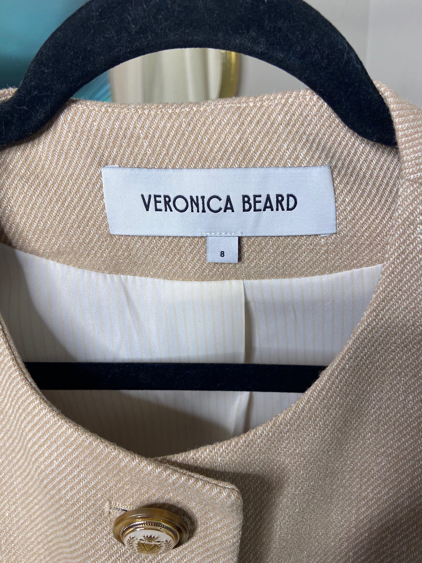 Veronica Beard Tamara Vest size 8