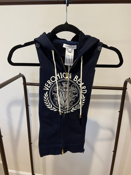 Veronica Beard Wazen Dickey Hoodie size 00-14