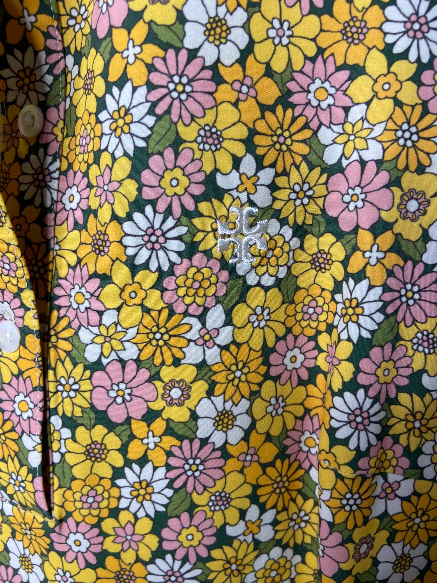 Tory Burch Pleated Golf Dress Floral size XS