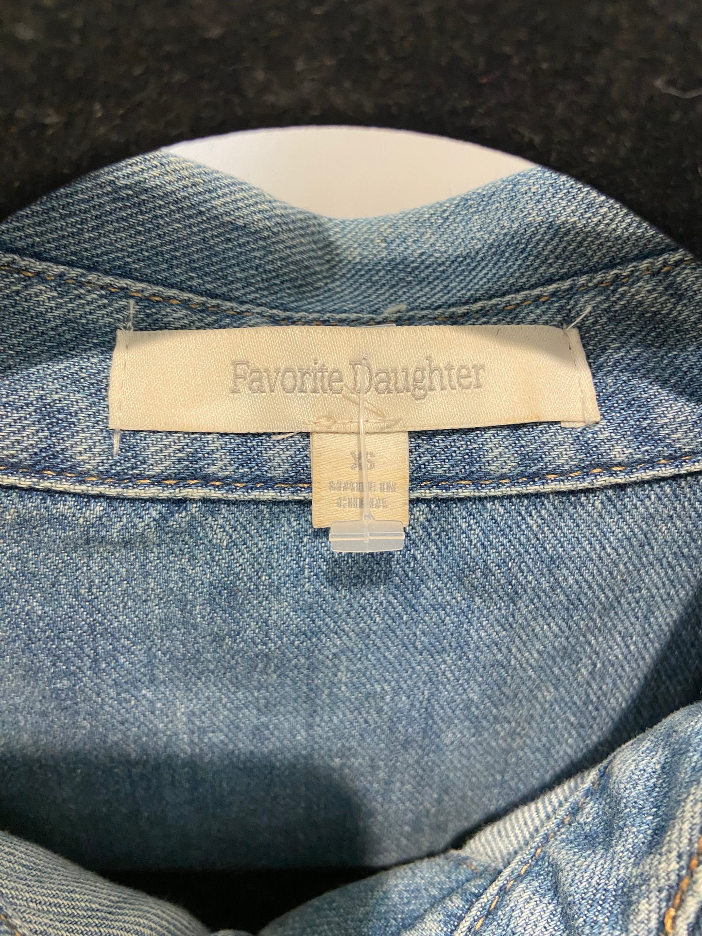 Favorite Daughter The Crop Ex-Boyfriend Shirt in Goa size XS