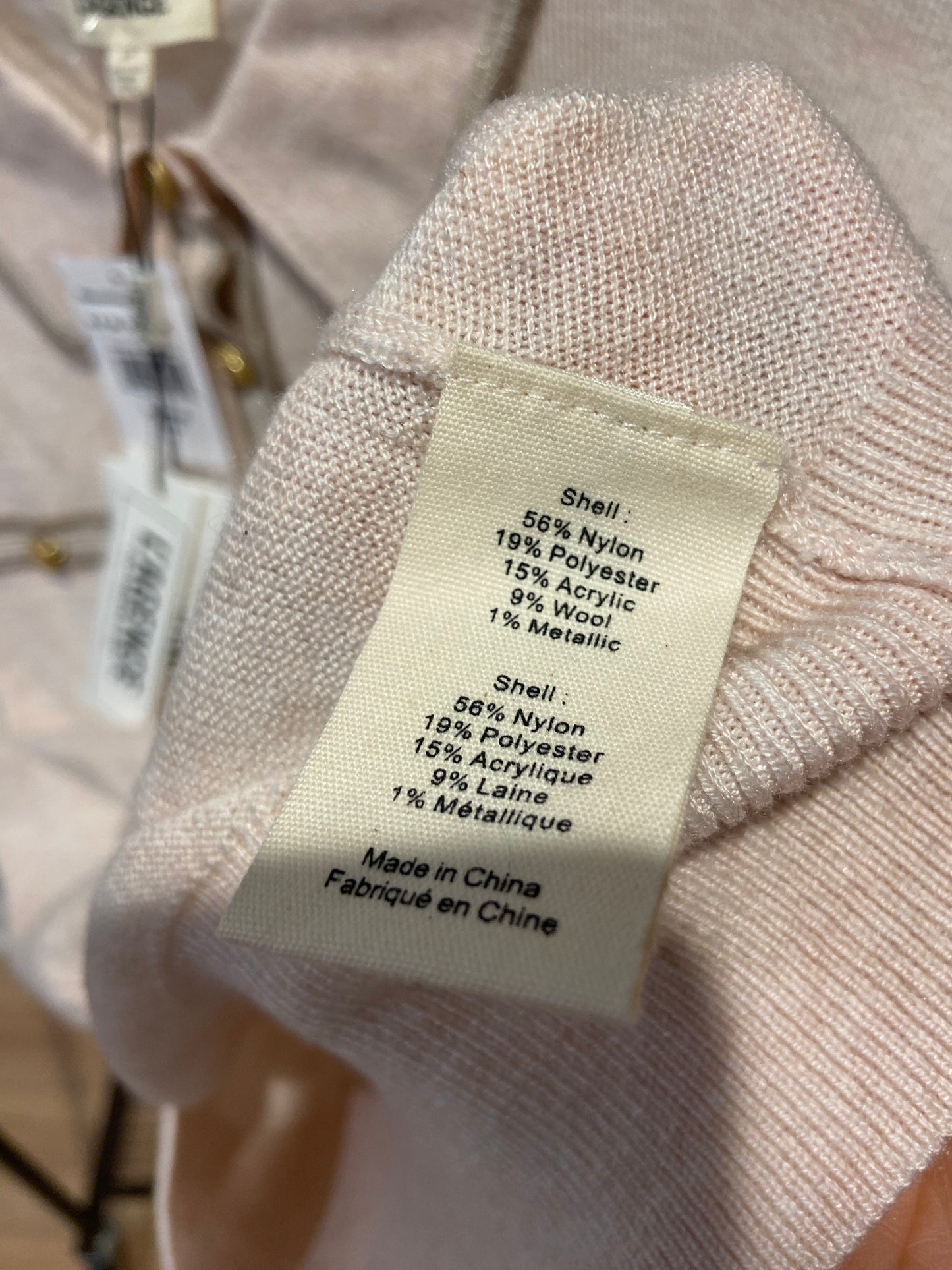 L'Agence Masaki Short Sleeve Collared Sweater size XS