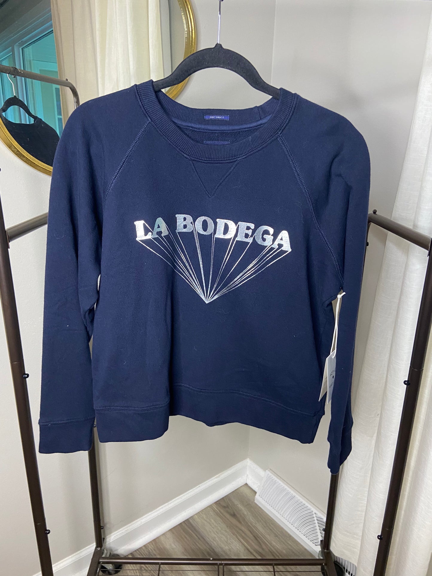Mother La Bodega Graphic Sweatshirt size S