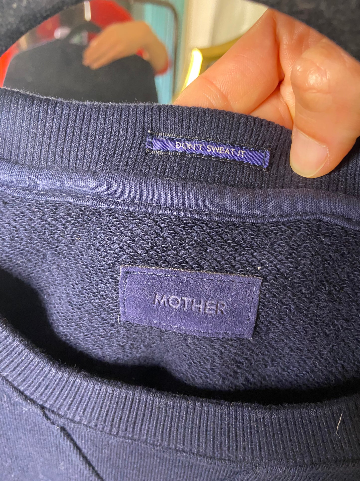 Mother La Bodega Graphic Sweatshirt size S
