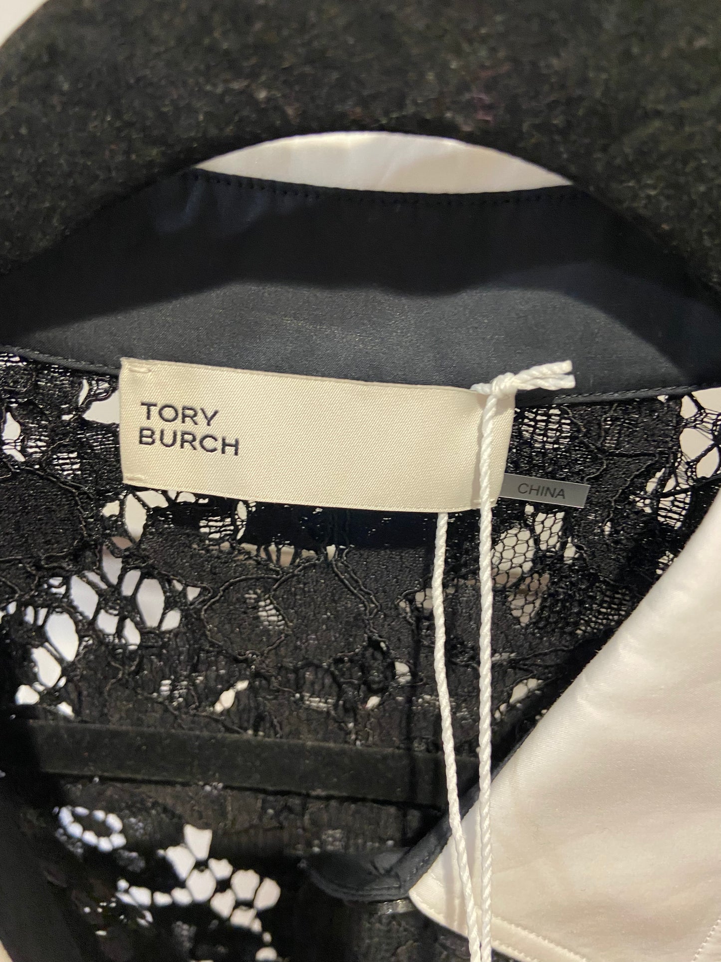 Tory Burch Lace Shirt Dress size 12