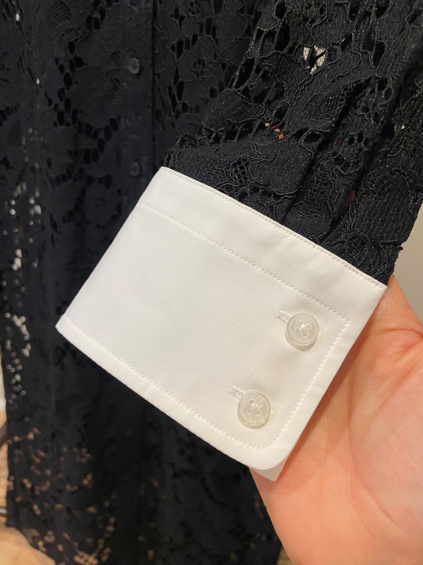 Tory Burch Lace Shirt Dress size 12