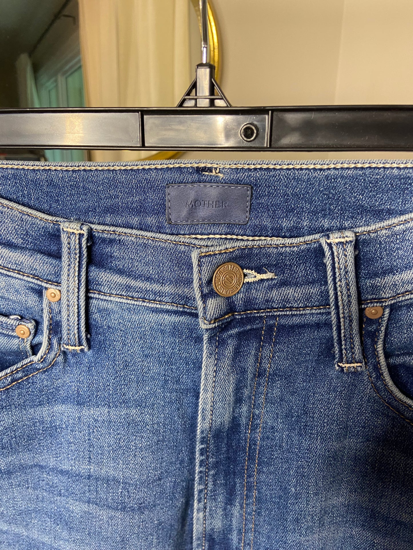 Mother High Waisted Rider Skimp Jeans size 26