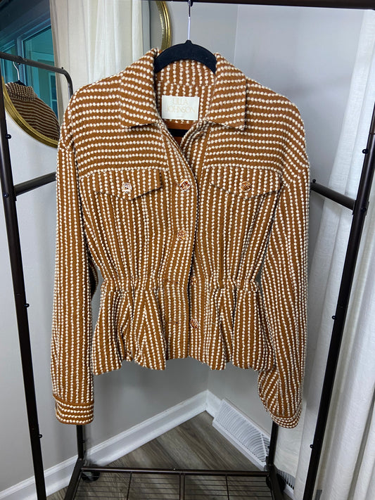 Ulla Johnson Jordana Ruched Jacket size S