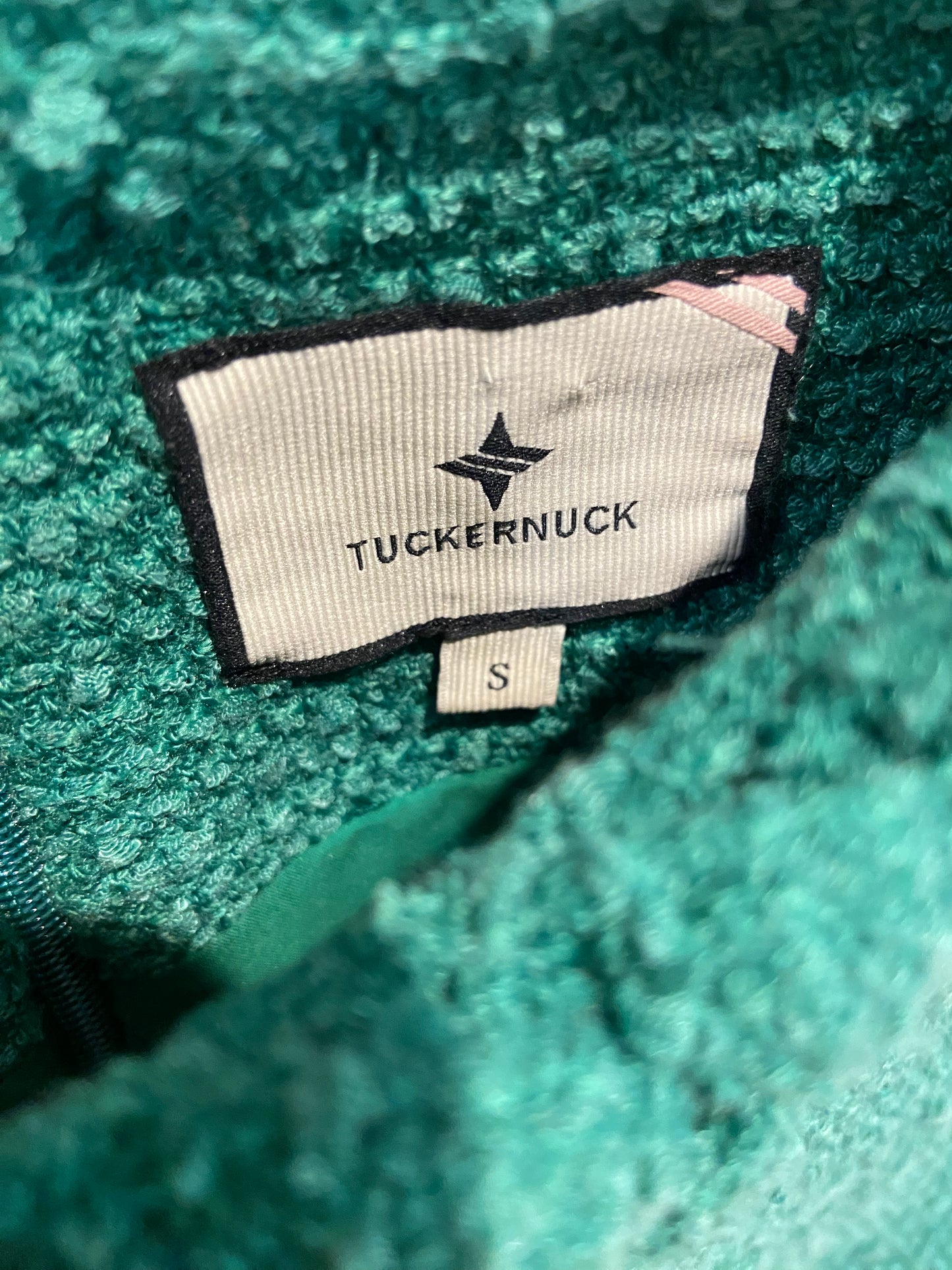 Tuckernuck Green Tweed Jackie Dress size XS