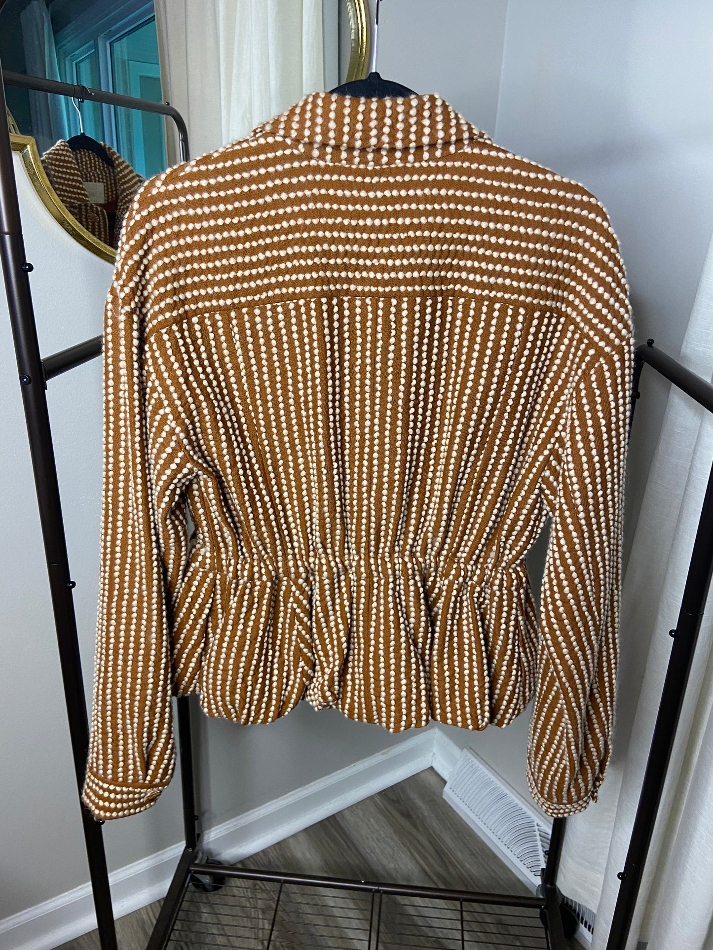 Ulla Johnson Jordana Ruched Jacket size S