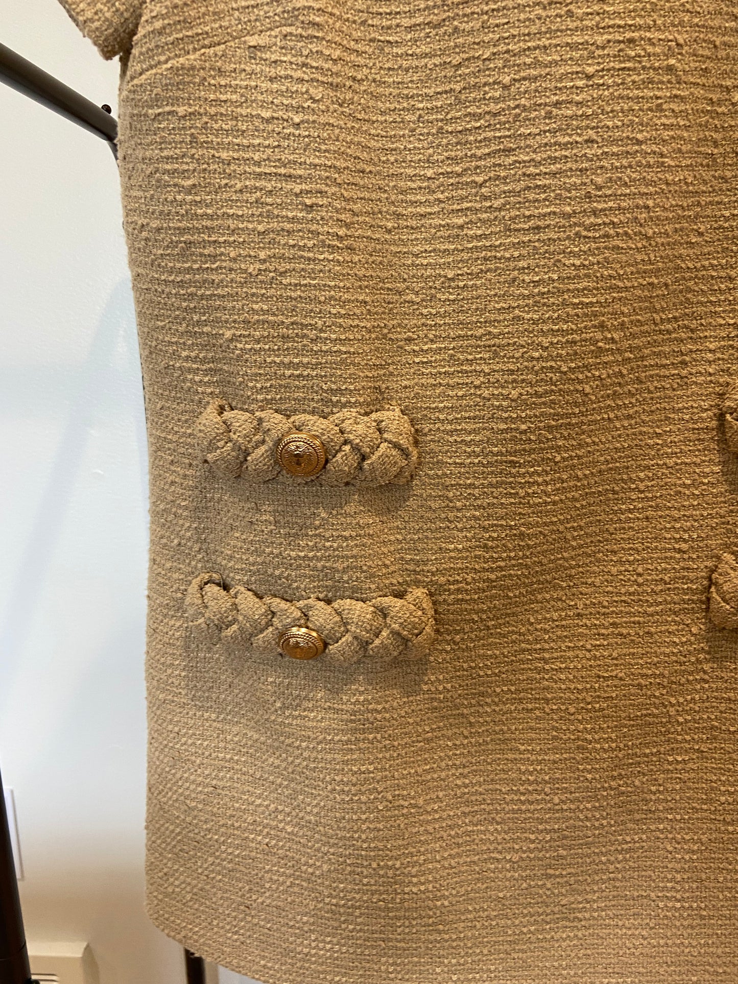 Tuckernuck Tweed Beige Jackie Dress size S
