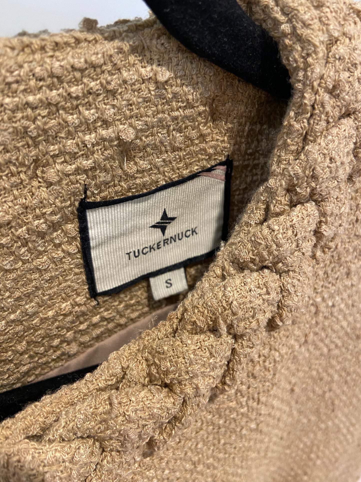 Tuckernuck Tweed Beige Jackie Dress size S