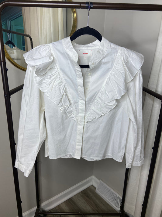 Xirena Callie Top in Washed White size S