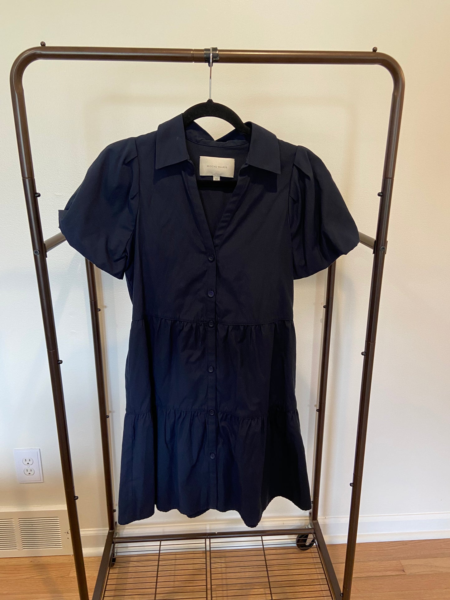 Brochu Walker Mini Havana Dress Navy size XS