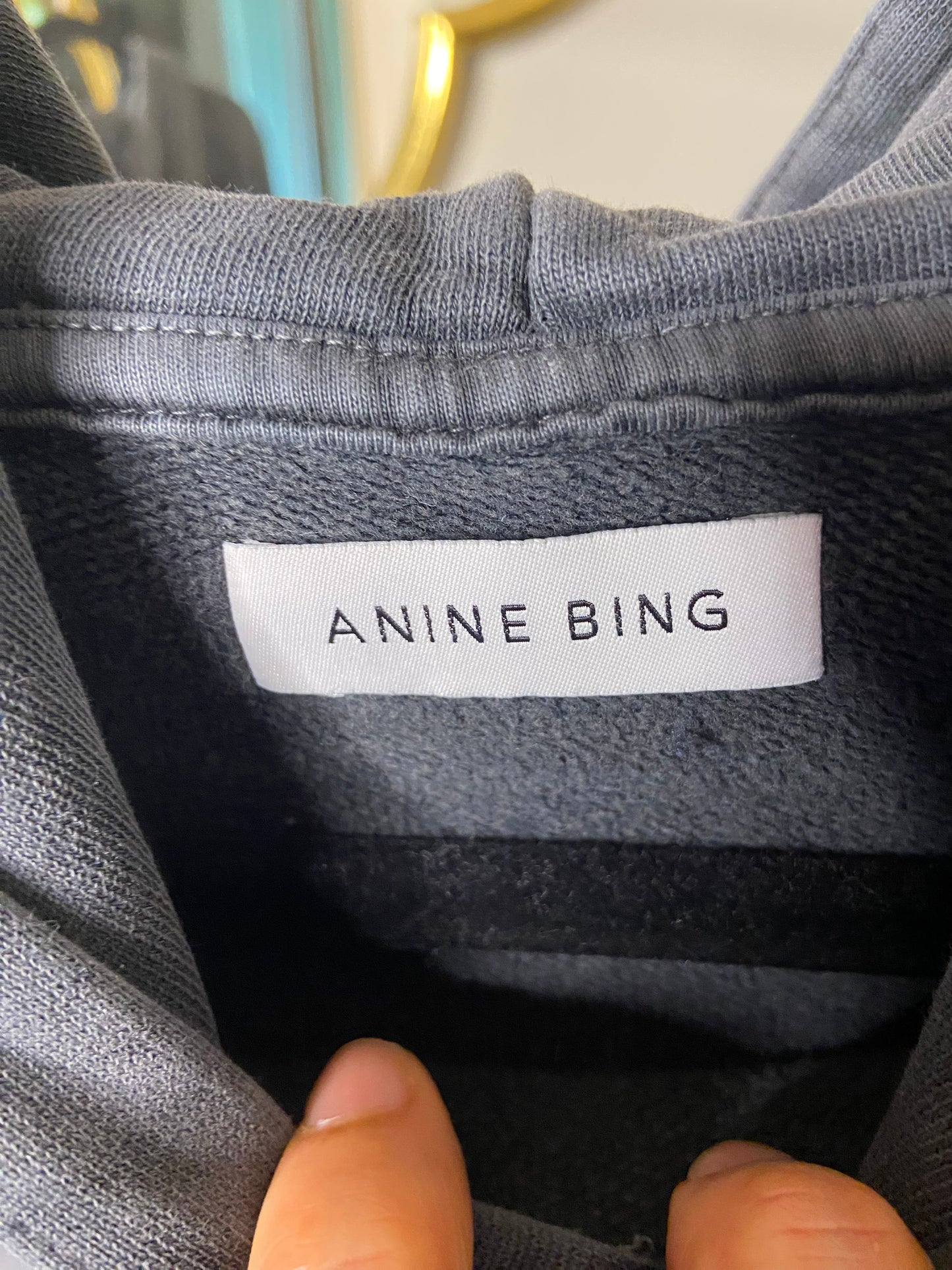 Anine Bing Bing Bleached Alec Hoodie size M