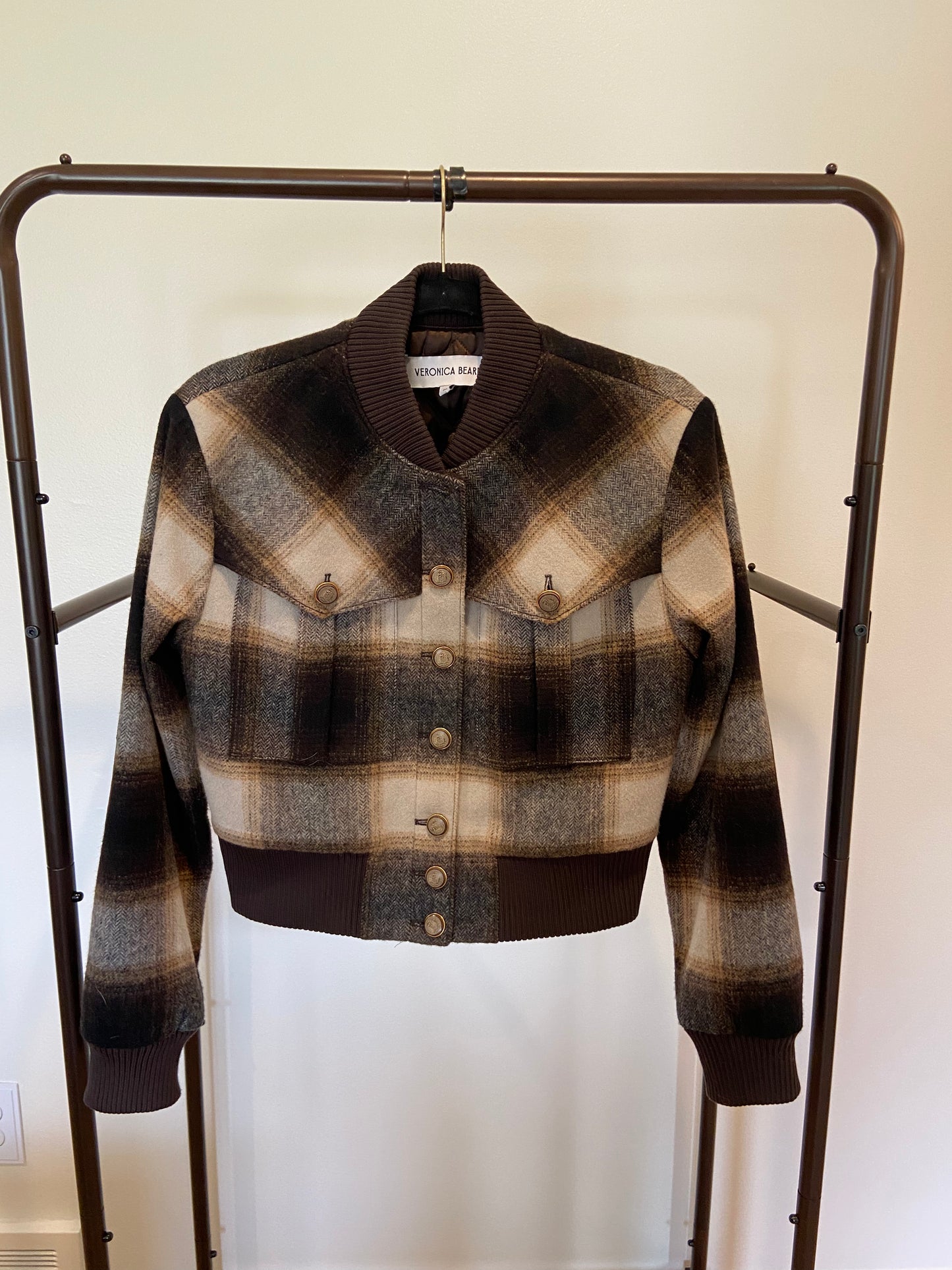 Veronica Beard Stanley Bomber Jacket size 00