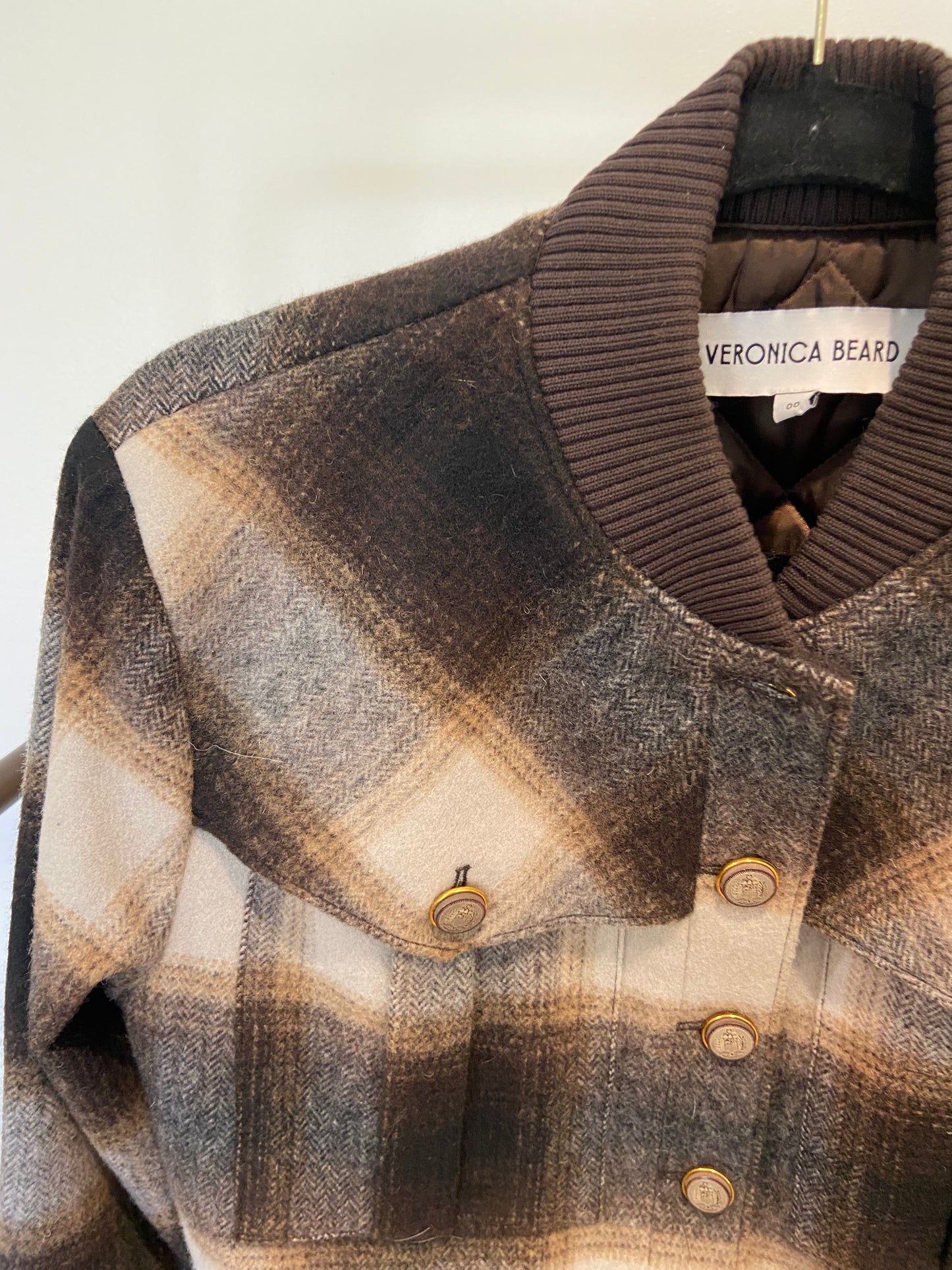 Veronica Beard Stanley Bomber Jacket size 00