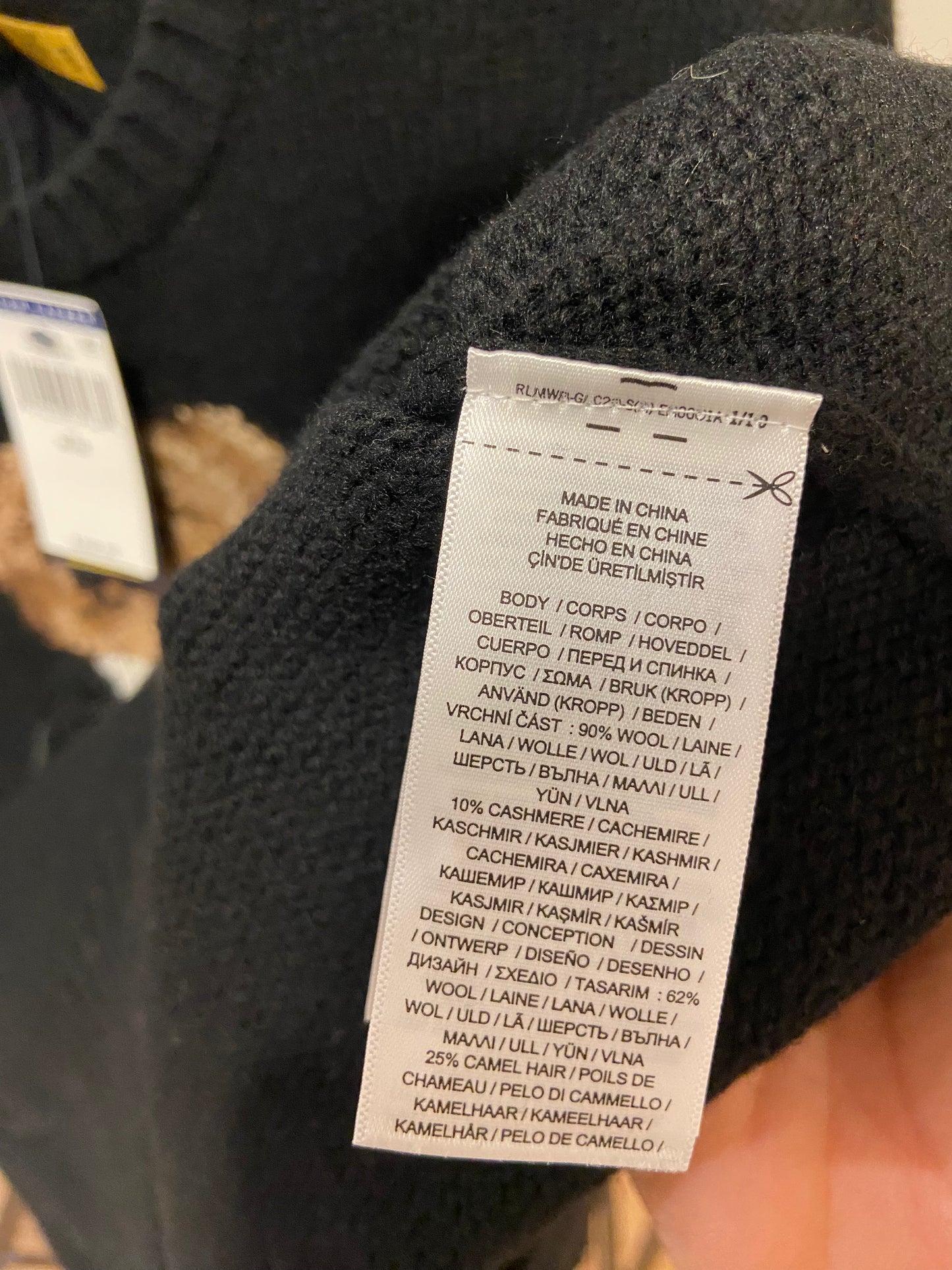 Polo Ralph Lauren Bear Sweater size M