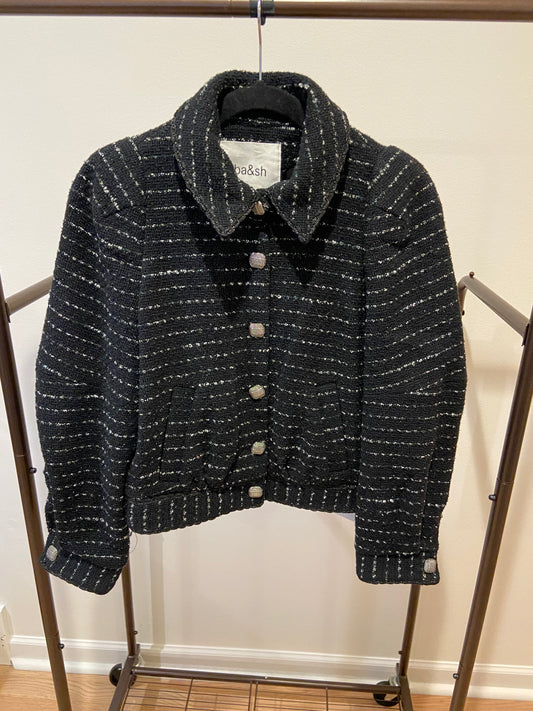 Ba&sh Logan Tweed Jacket size S