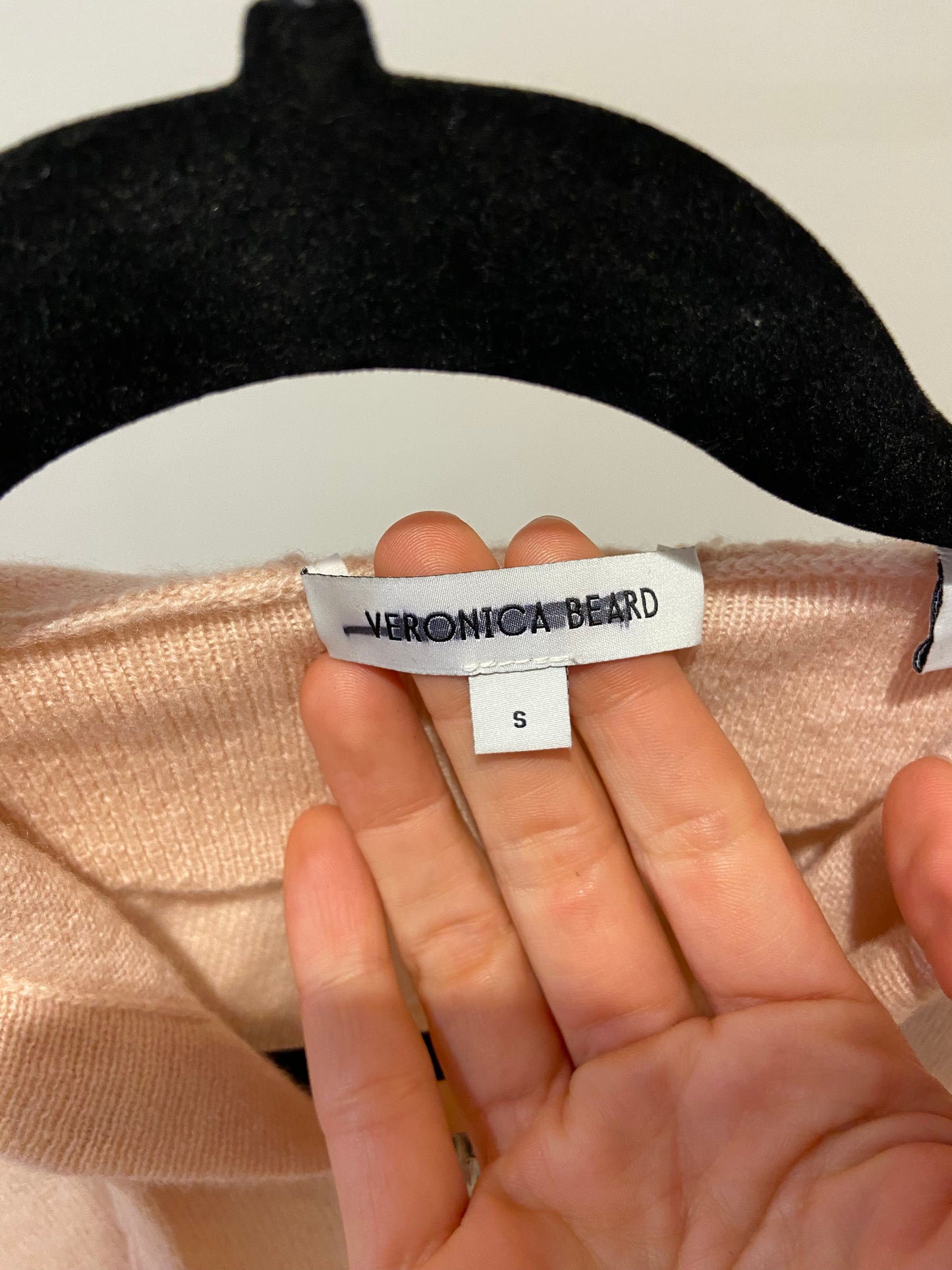 Veronica Beard Cashmere Hoodie Dickey size 00-14