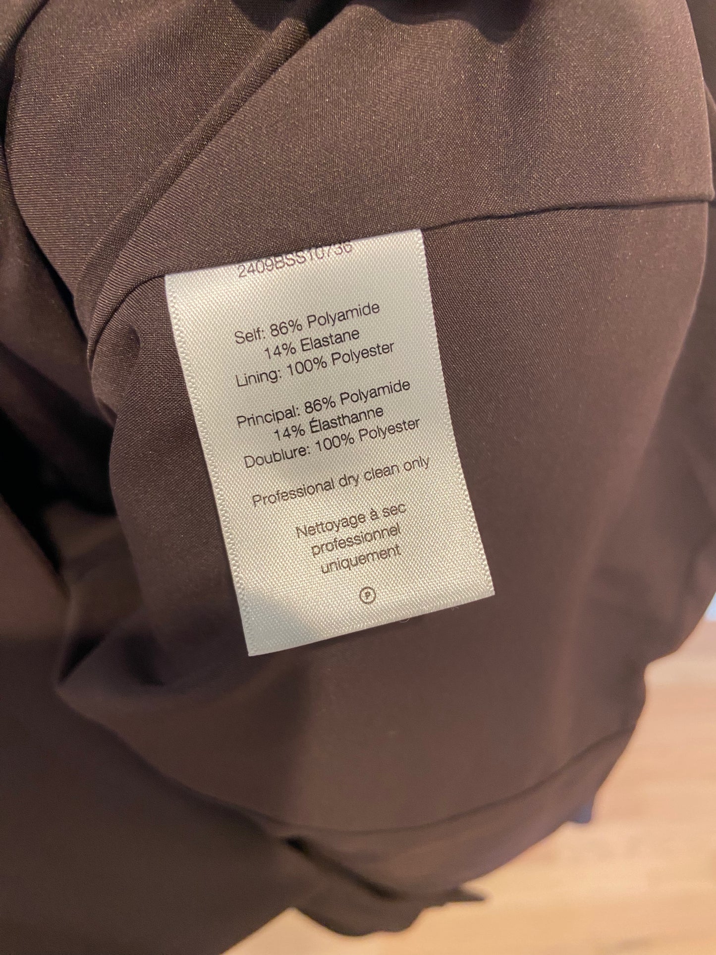 Veronica Beard Orlane Dickey Jacket Blazer in Dark Chocolate size 8
