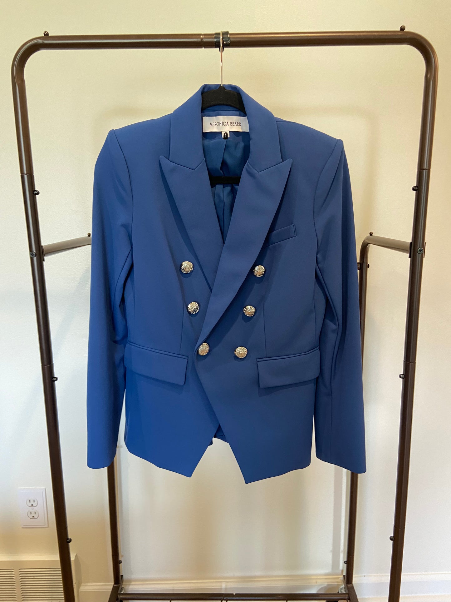 Veronica Beard Miller Dickey Jacket Blazer in Bluebell size 2