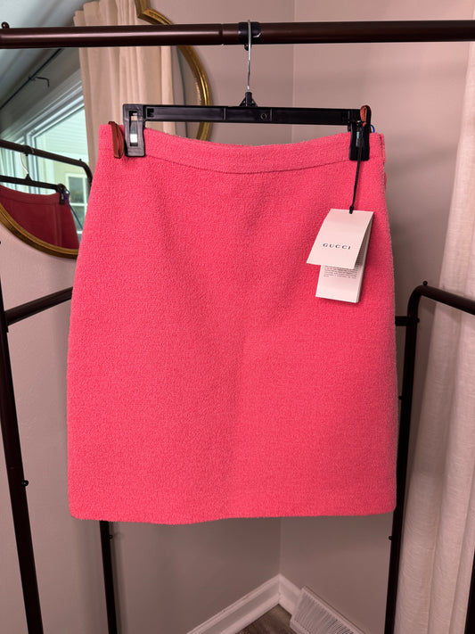 Gucci Wool Tweed Skirt size M