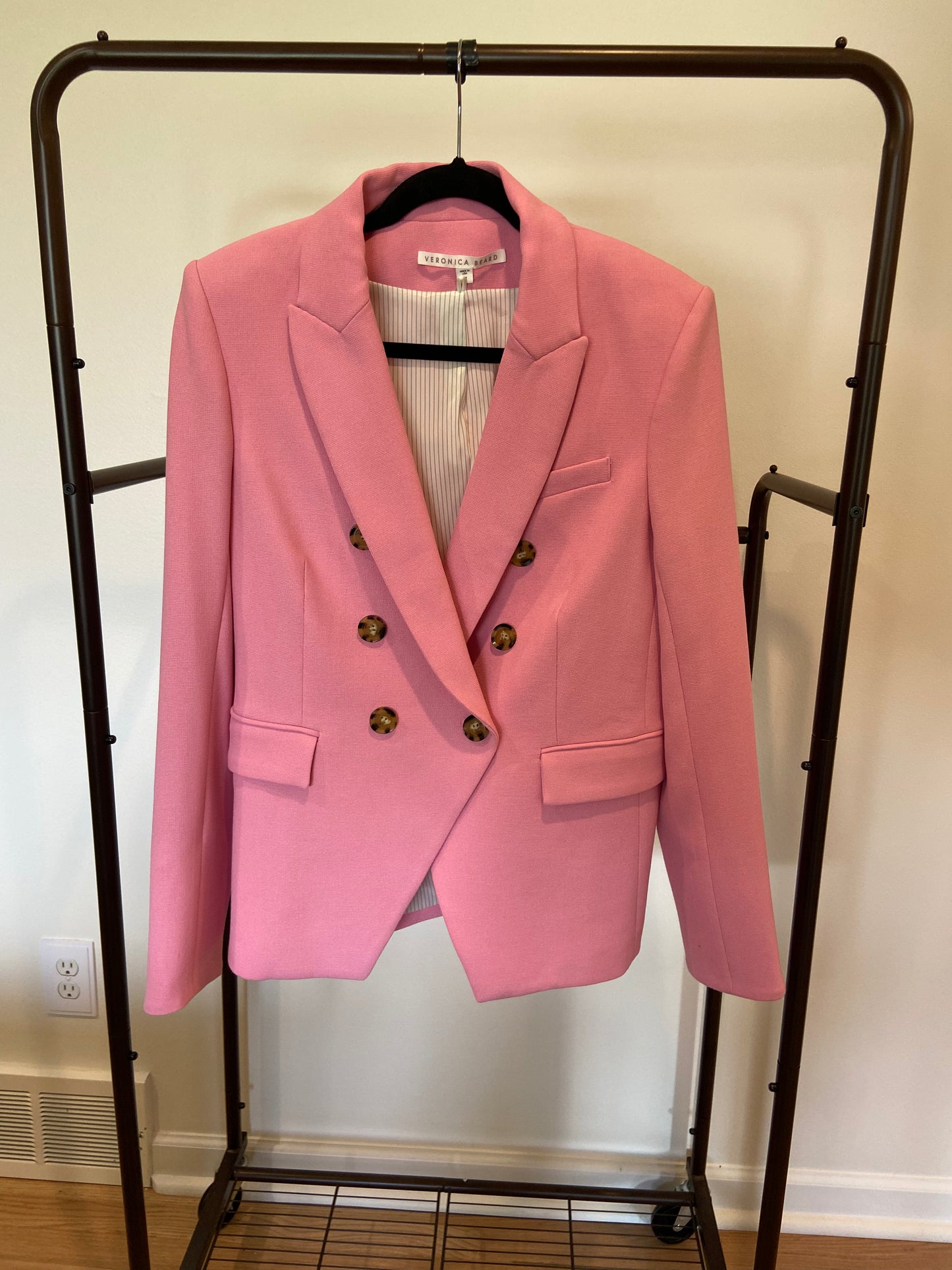 Veronica Beard Miller Dickey Jacket in Pink size 12
