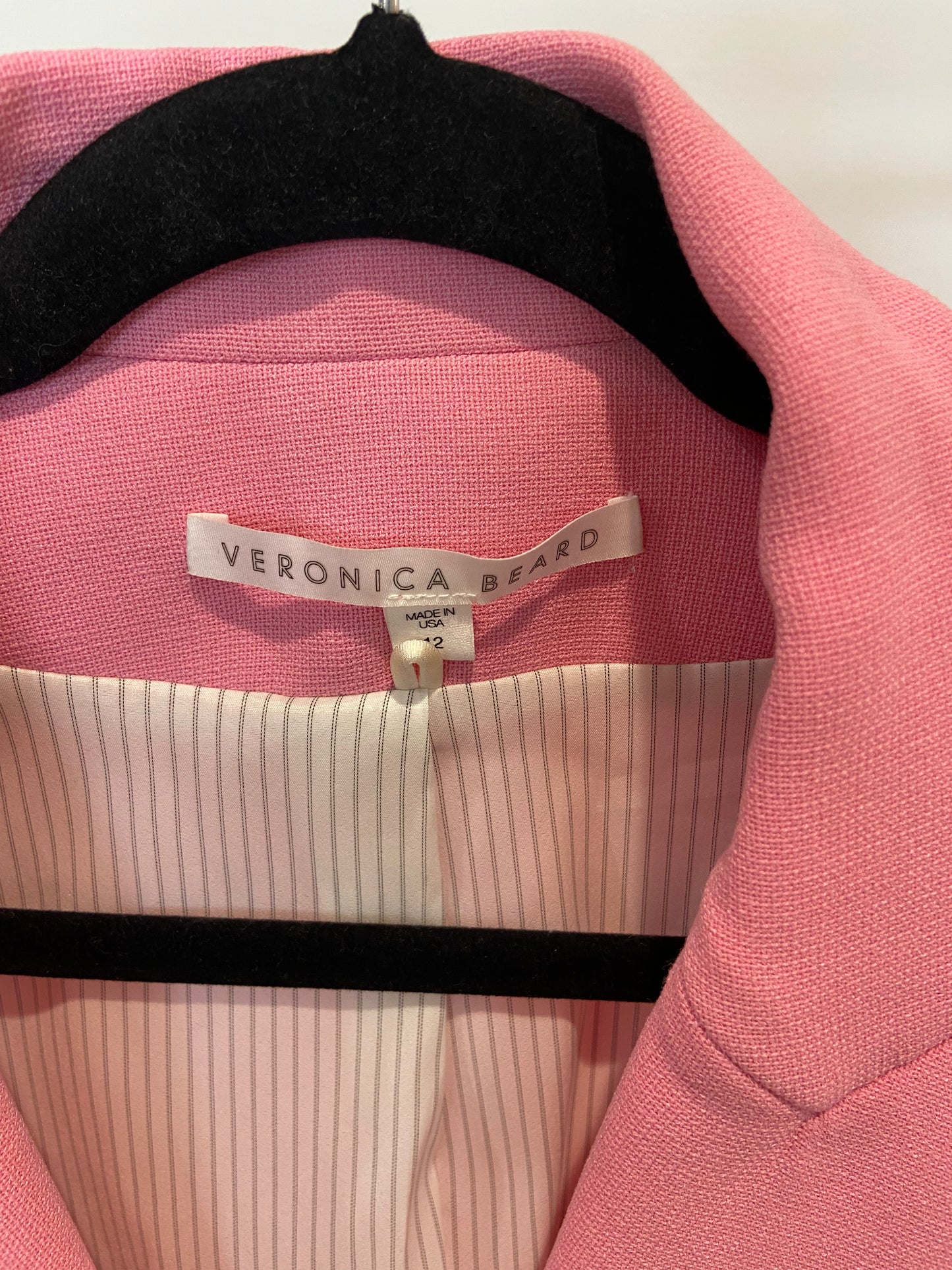 Veronica Beard Miller Dickey Jacket in Pink size 12